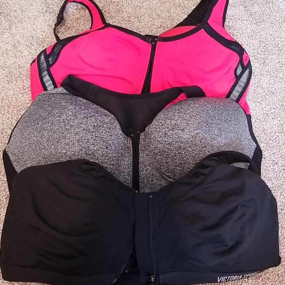 Bundle of (3) - 38C Victoria's Secret sport's bras